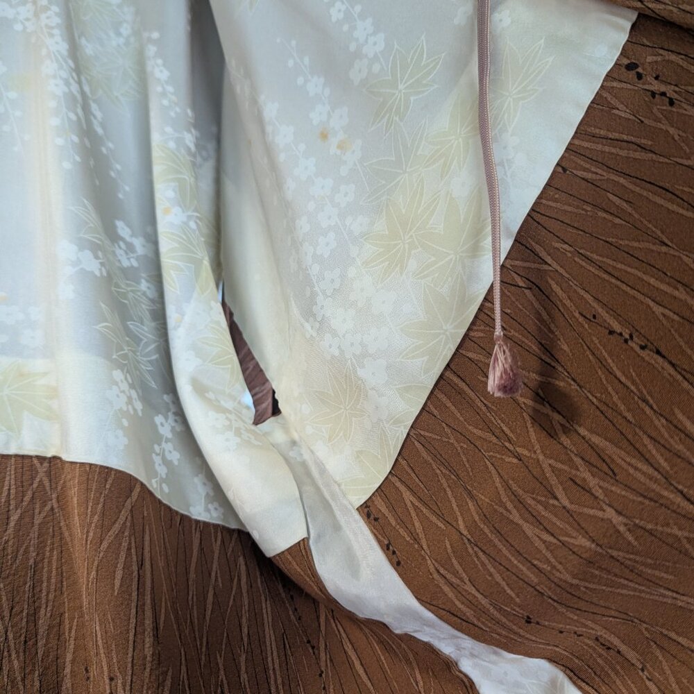 Amazing authentic Japanese handmade KIMONO from Japan - Picture 4 of 7